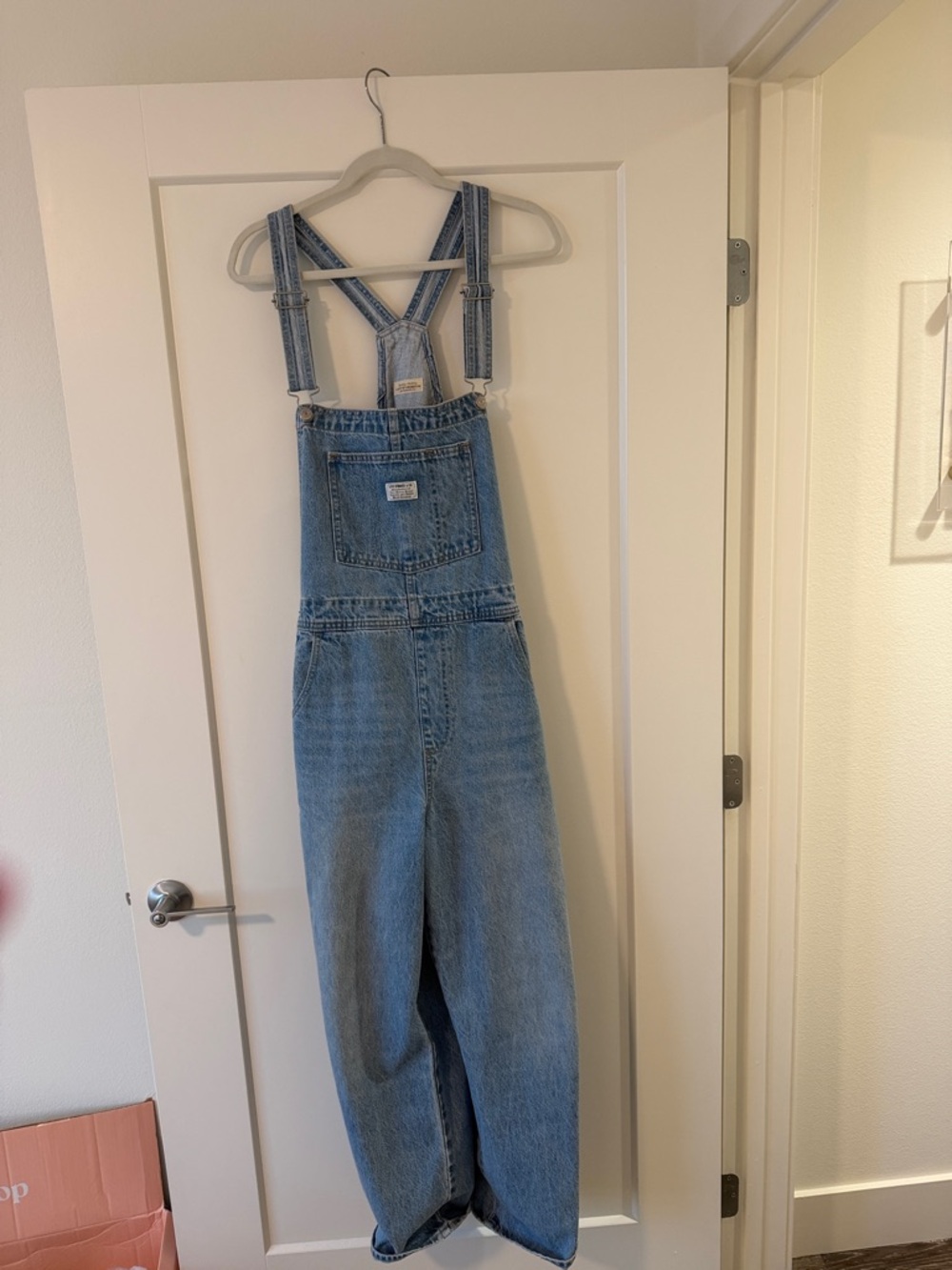 Levi Strauss & Co. Light Blue Denim Overalls - Classic Bib Style